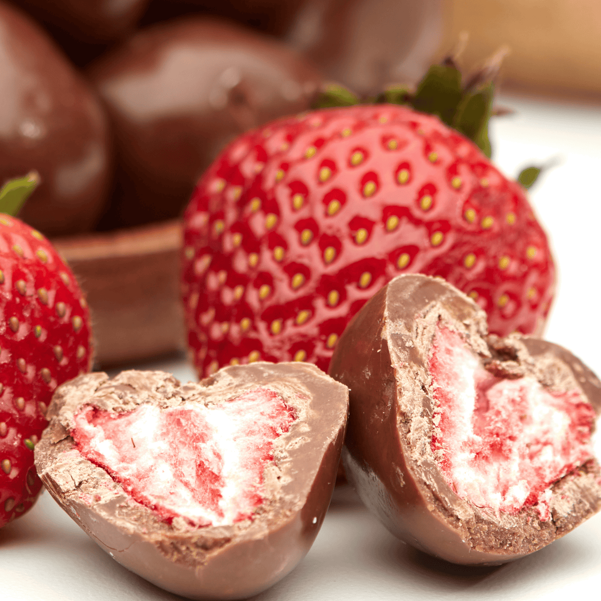 Nesslim. hochwertige gefriergetrocknete Erdbeere, Himbeeren, Bananen und weitere Früchte