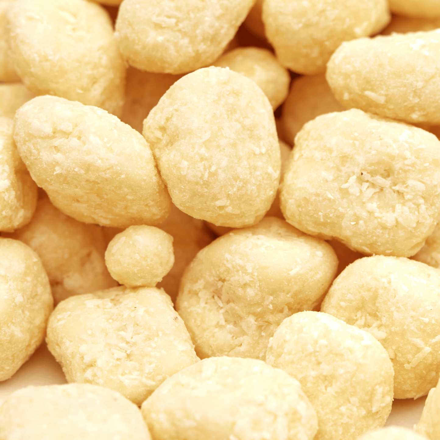 Ananasstücke in weißer Schokolade & Kokos Pina 1 Kg