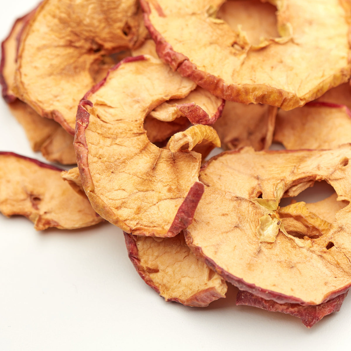 Apfelchips als knuspriger Snack in der Lunchbox