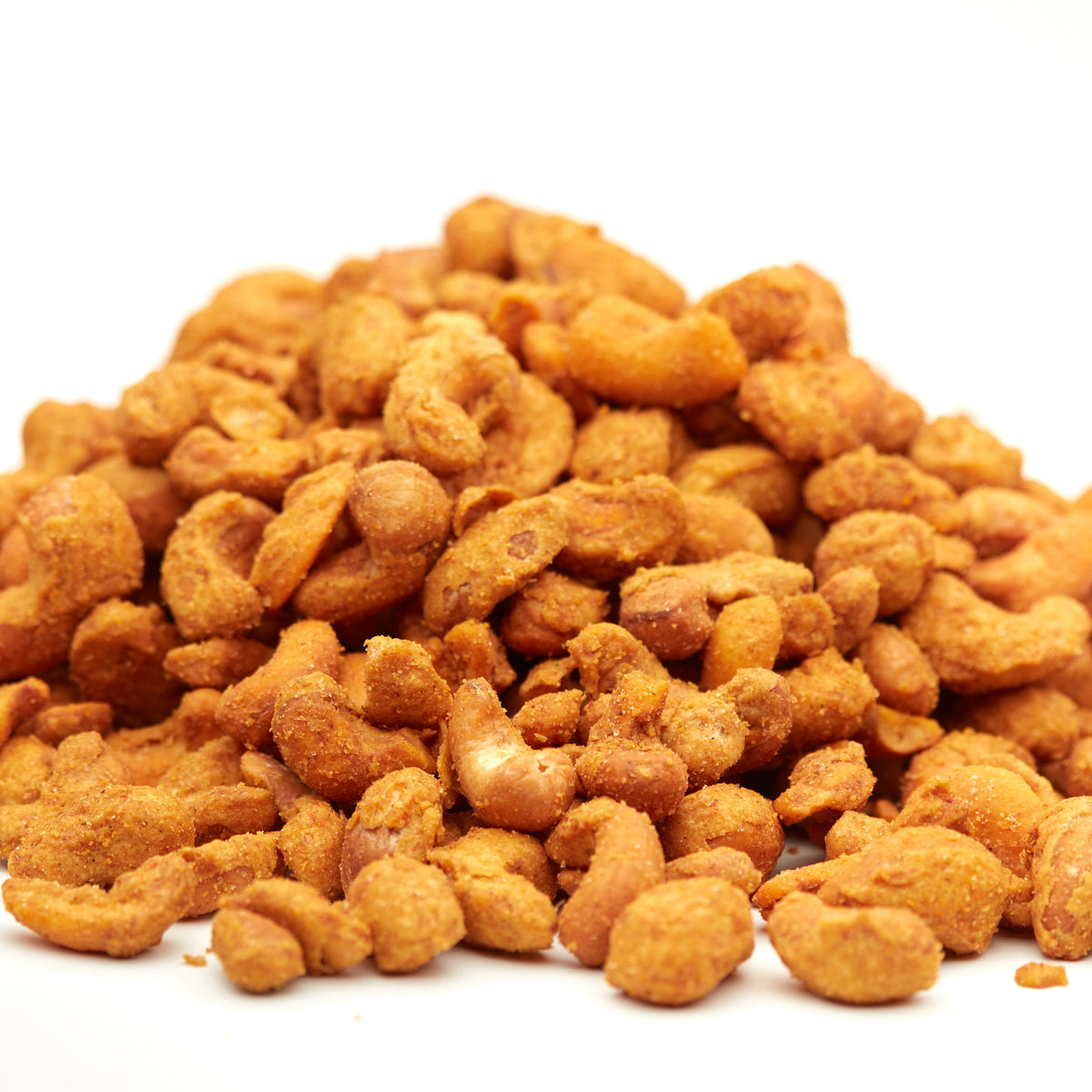 BBQ-Cashews in der Snackschale zum Feierabend