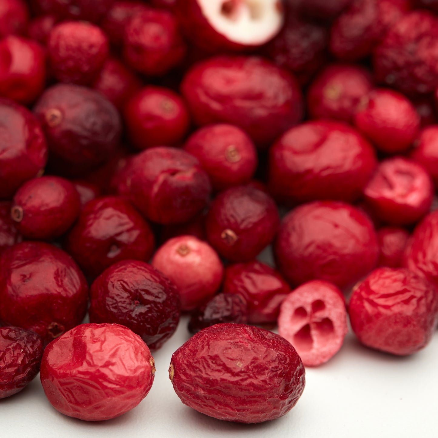 Lose gefriergetrocknete Cranberries aus 100 % Frucht