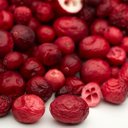 Lose gefriergetrocknete Cranberries aus 100 % Frucht