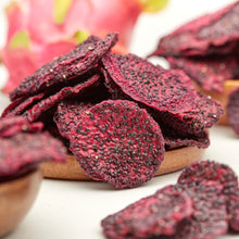 NESSLIM getrocknete Drachenfruchtscheiben als exotischer Fruchtsnack mit natürlicher Süße.