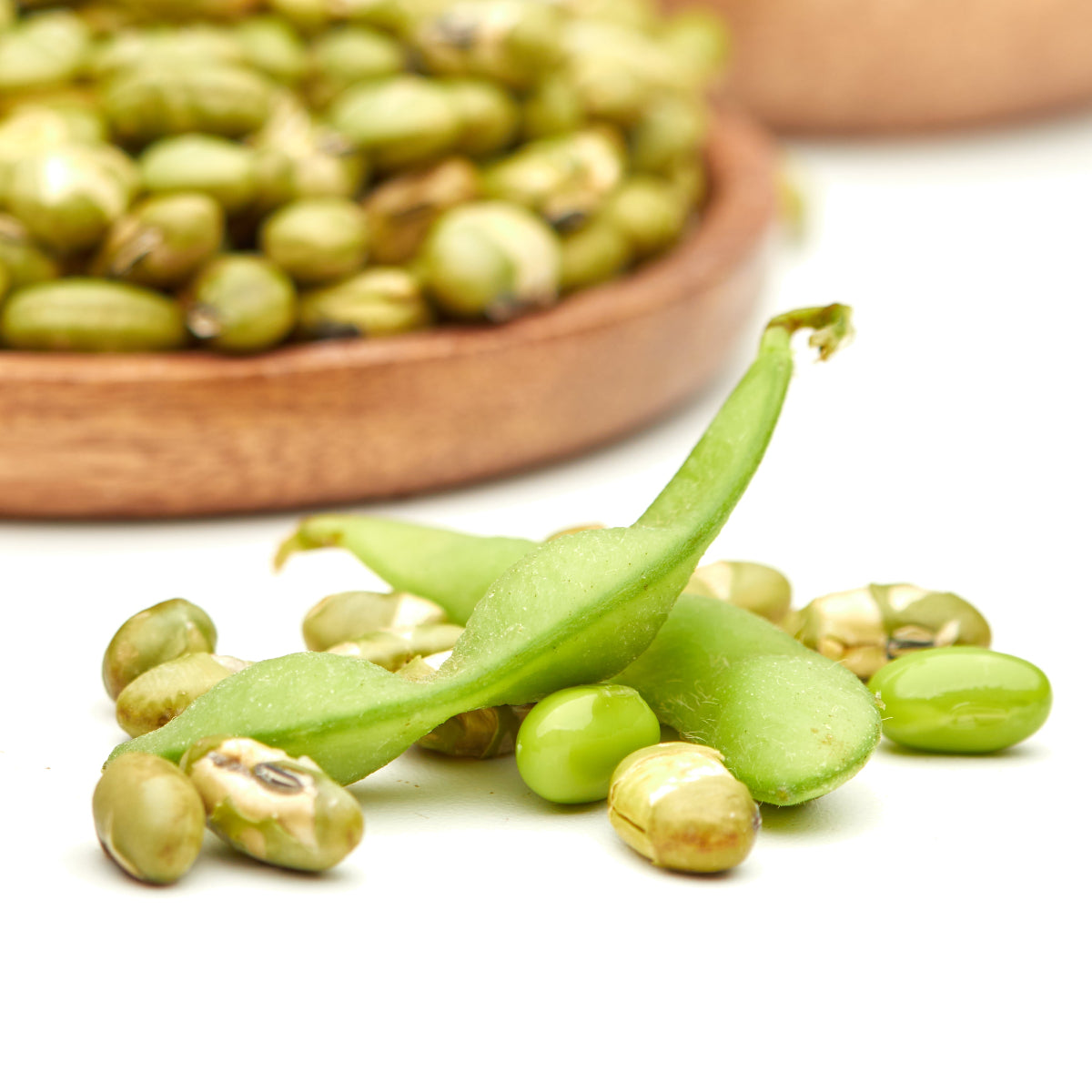 Edamame Snack in einer Schale zum Knabbern