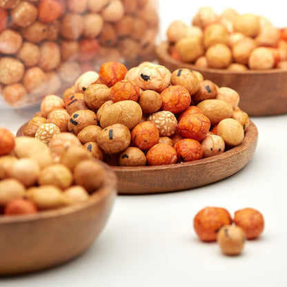 Erdnuss Cracker Mix mit Sesam und Sojasauce von NESSLIM in der 1-kg-Packung