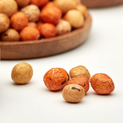 Erdnuss Cracker Mix in der Snackschale zum Spieleabend