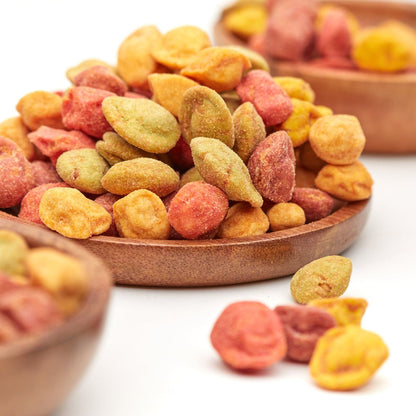 Erdnuss Fire-Mix im scharfen Teigmantel von NESSLIM in der 1-kg-Packung