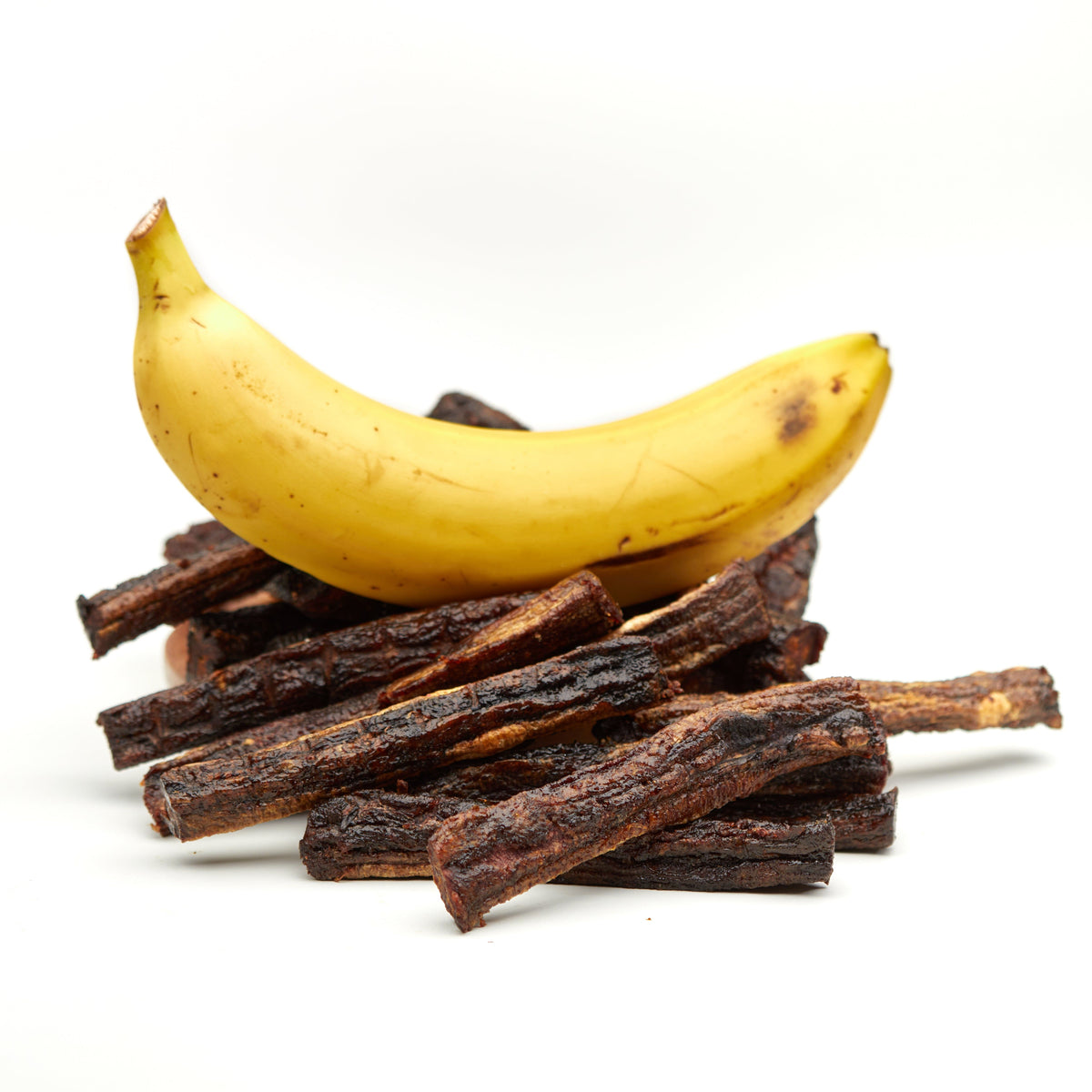 Getrocknete Bananen als Energie-Snack fuer Sport und Wandern