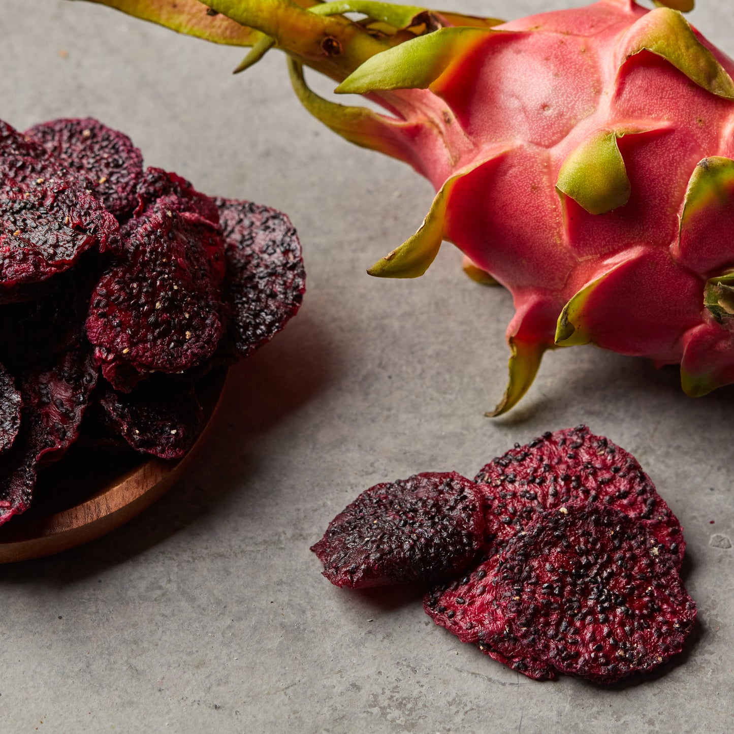 Drachenfruchtscheiben getrocknet naturbelassen 1 Kg