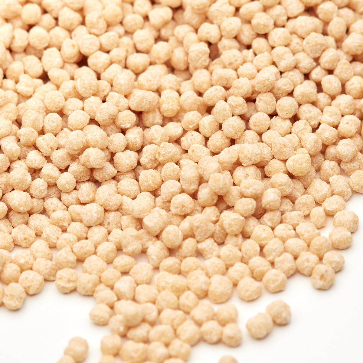 Glutenfreie Protein Crispies aus Sojaprotein von NESSLIM als knusprige Ergänzung für Sport-Frühstück und Meal Prep.