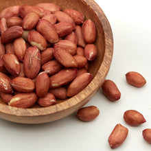 Rohe Erdnuesse mit Haut in Jumbo-Groesse von NESSLIM in der 1-kg-Packung