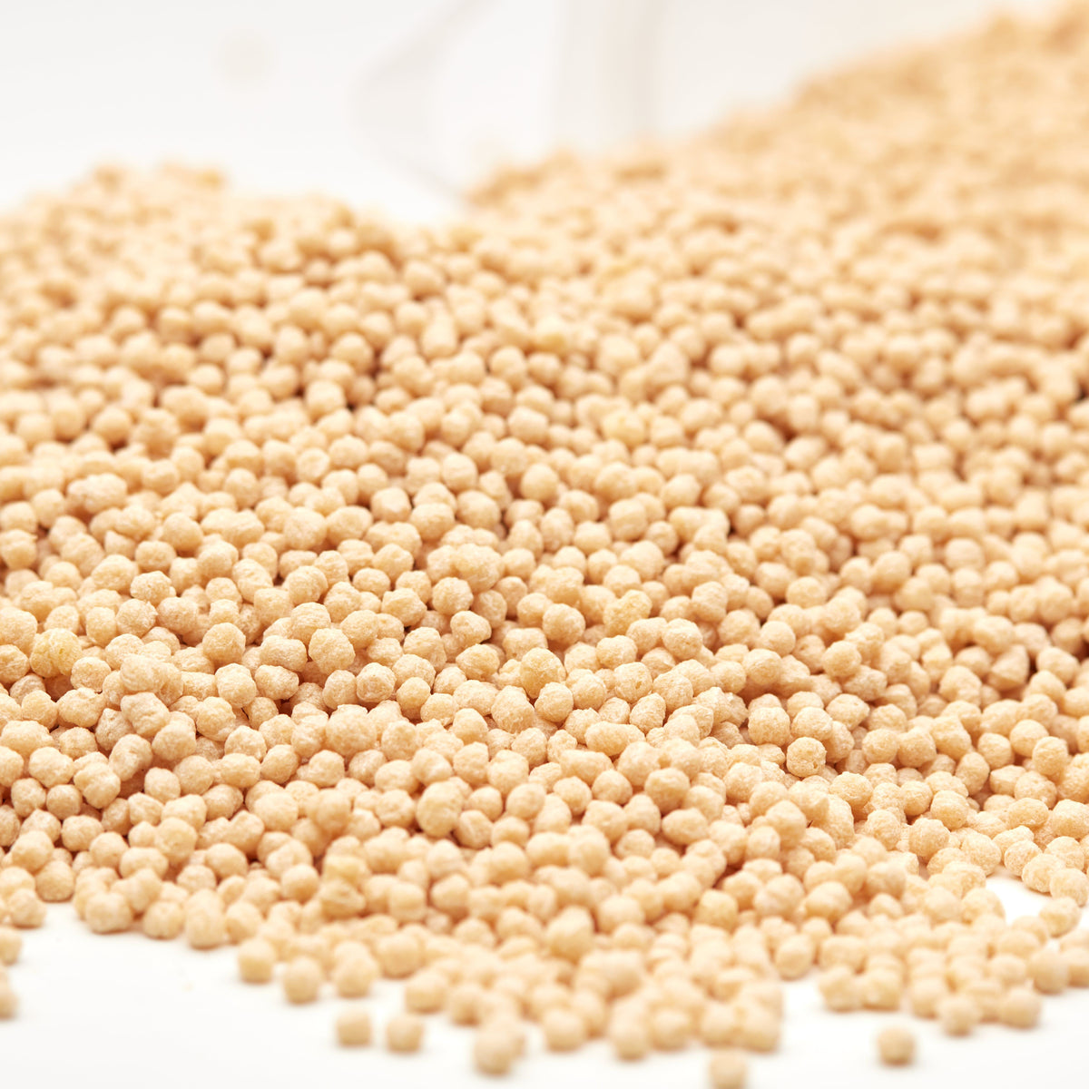 Soja Crispies von NESSLIM als High-Protein-Topping für Müsli, Joghurt und Smoothie Bowls.